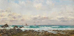 Boats at Sea, 1885